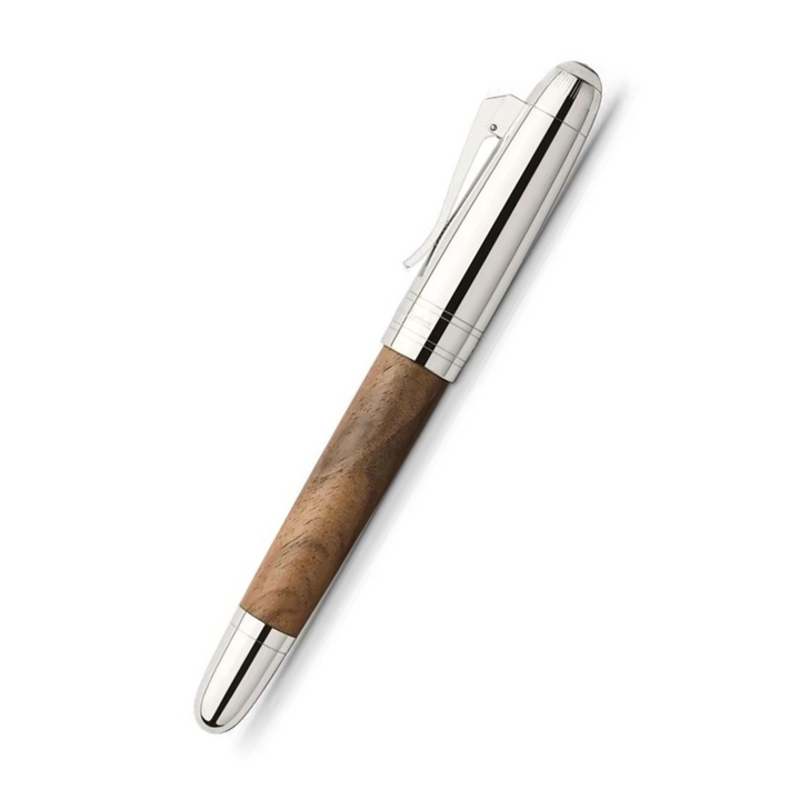 Graf Von Faber-Castell - Magnum Walnut Wood Fountain Pen Gift Set 18K Gold Nib - Fine - Christmas Graduation Retirement Gift Ideas for Friends Families Colleagues Coworkers - Free shipping to US and Canada - Vancouver Buchan&#39;s Kerrisdale Gift &amp; Stationery Store