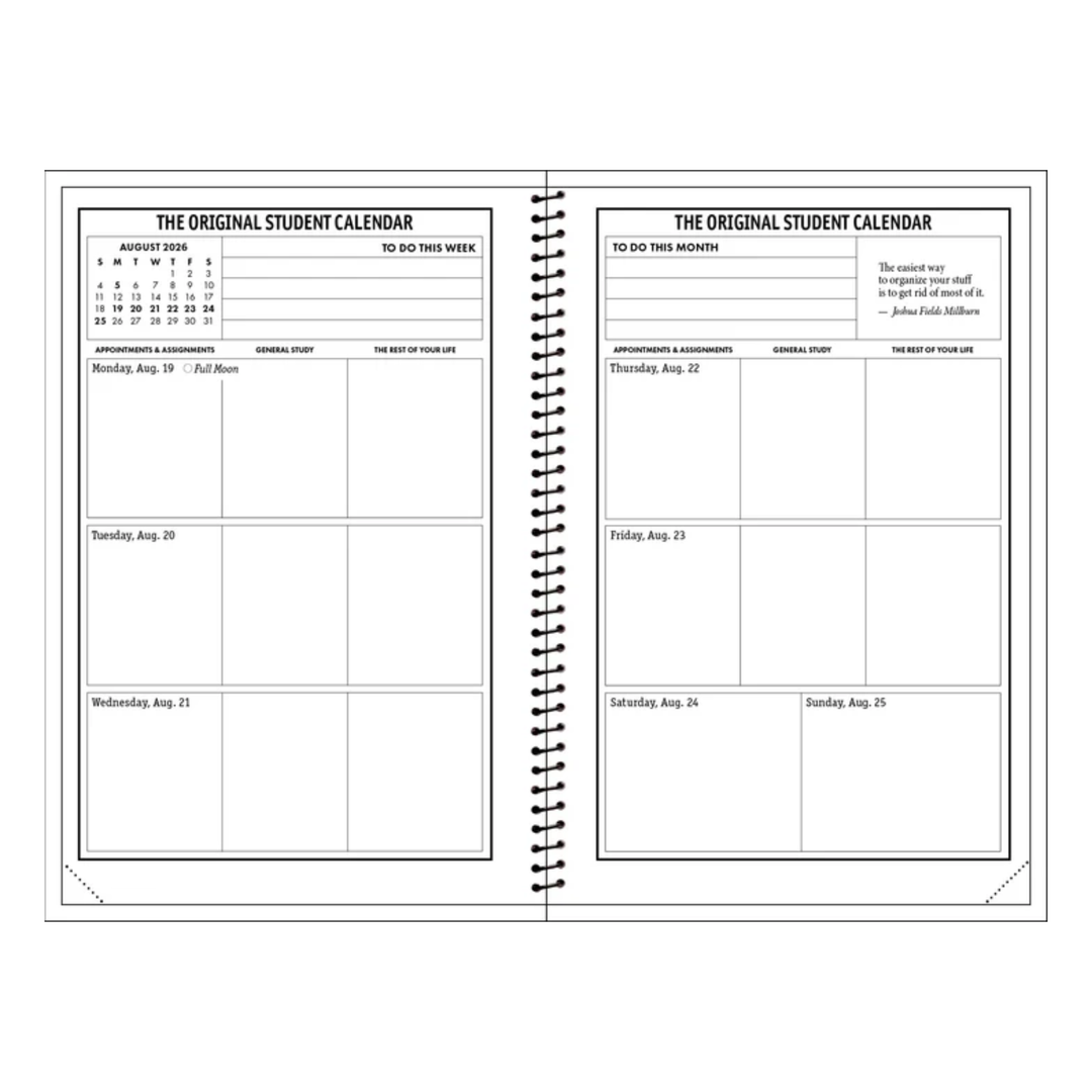 Polestar - The Original Student Calendar - 2026/2027