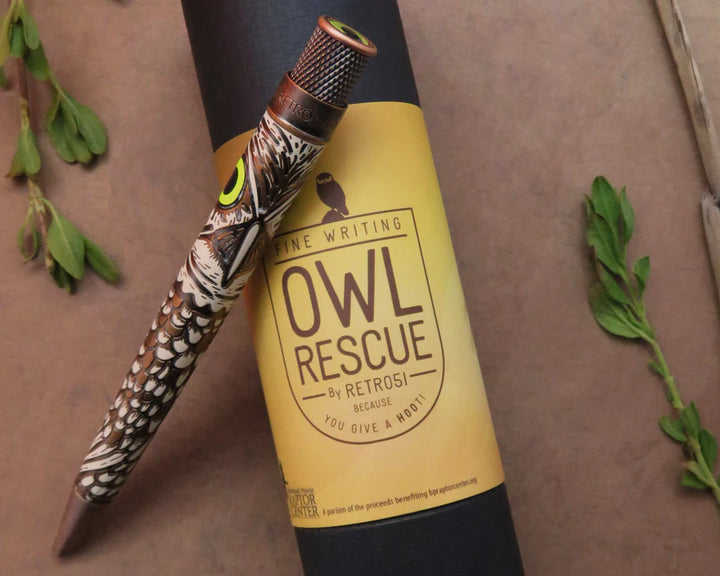 Retro 1951 - Rescue Series Ballpoint Pen - Owl Rescue