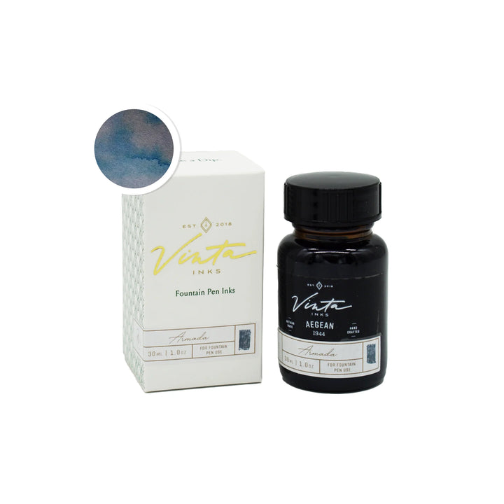 Vinta Inks - Fountain Pen Ink 30ml - Aegean - Armada