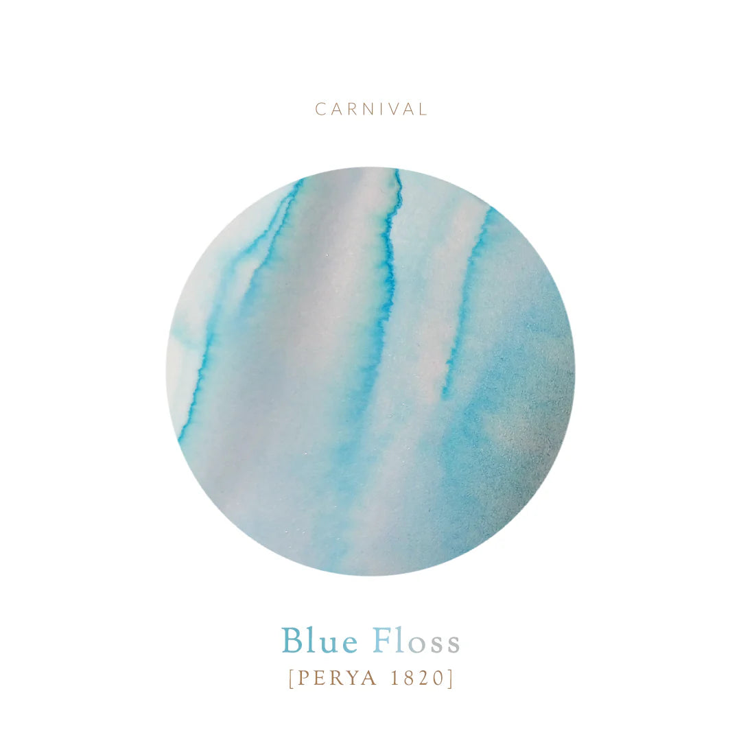 Vinta Inks - Fountain Pen Ink 30ml - Blue Floss - Perya