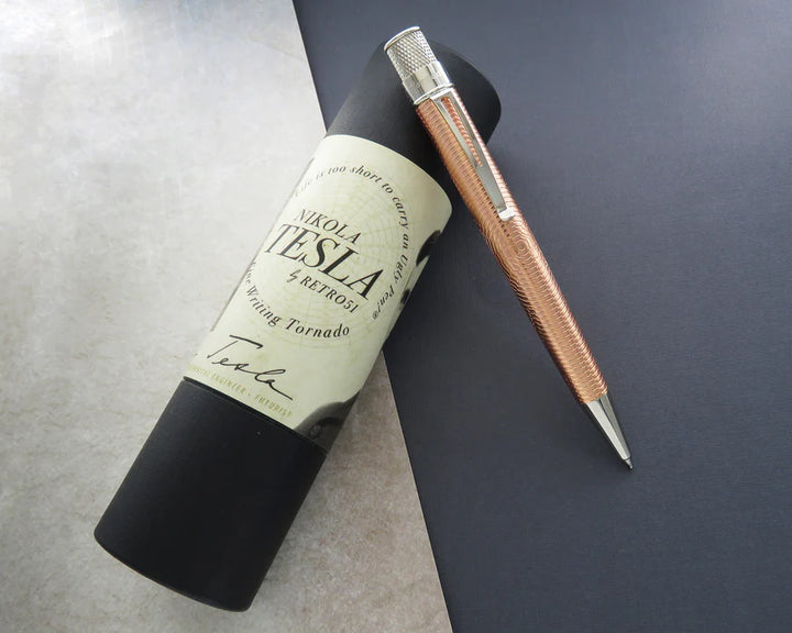 Retro 1951 - Tornado Vintage Metalsmith Rollerball Pen - Nikola Tesla