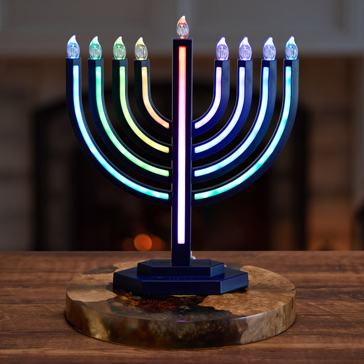 Rite Lite - Colorwave LED Menorah With Color Changing Lights