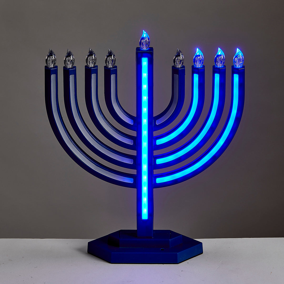 Rite Lite - Colorwave LED Menorah With Color Changing Lights