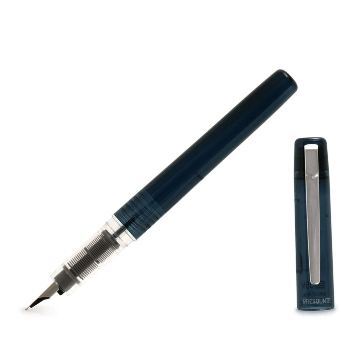 Platinum - Prefounte - Fountain Pen - Graphite Blue