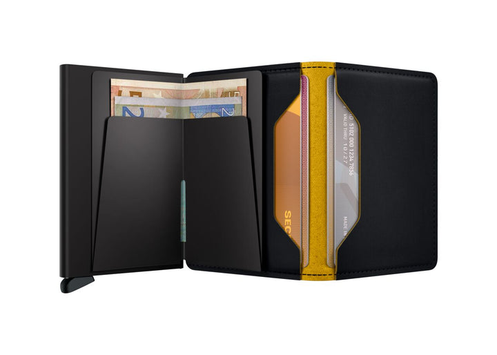 SECRID - Slimwallet - Matte Black - Ochre
