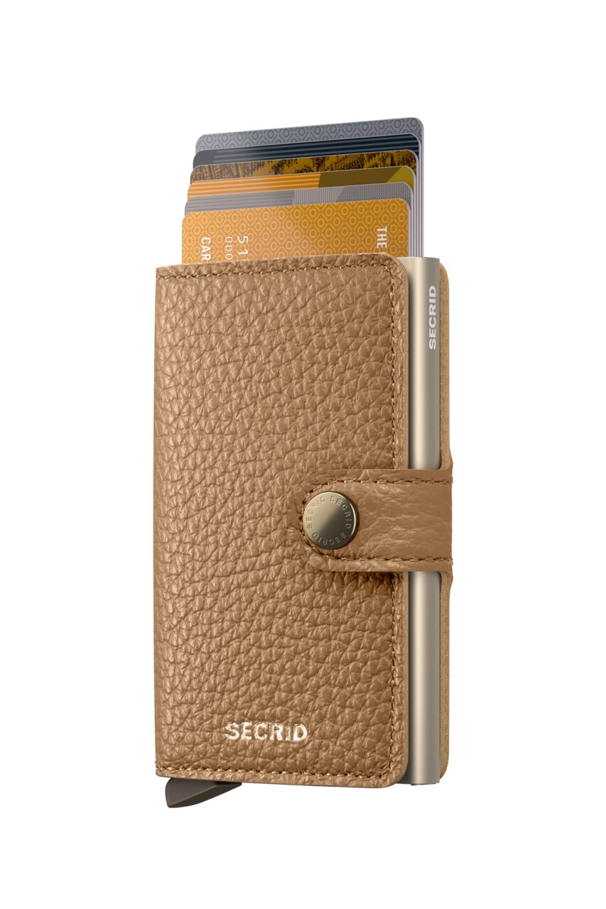 SECRID - Miniwallet - Pebble Cappuccino