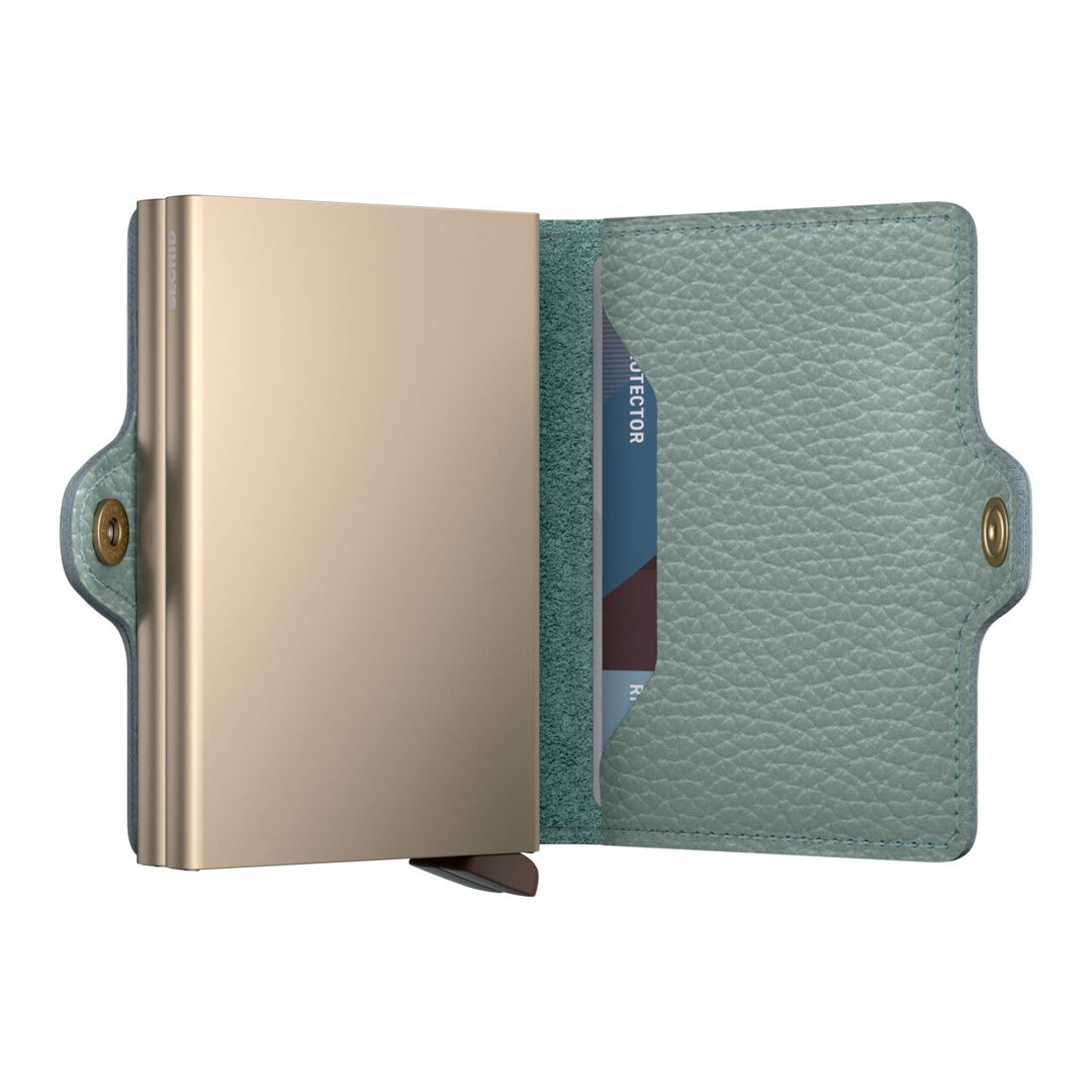 SECRID - Twinwallet - Pebble Sea Green