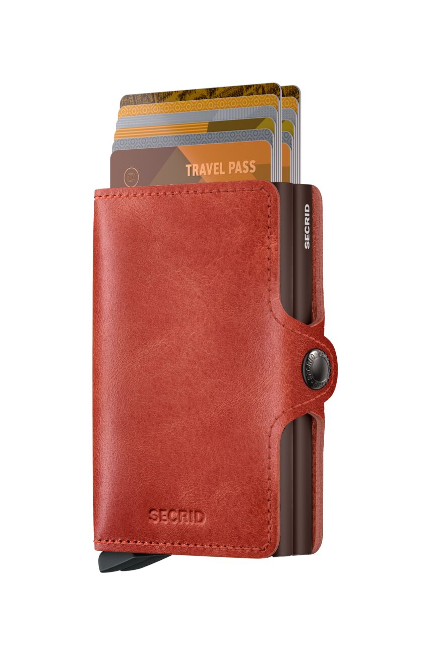 SECRID - TWINWALLET - VINTAGE ORANGE
