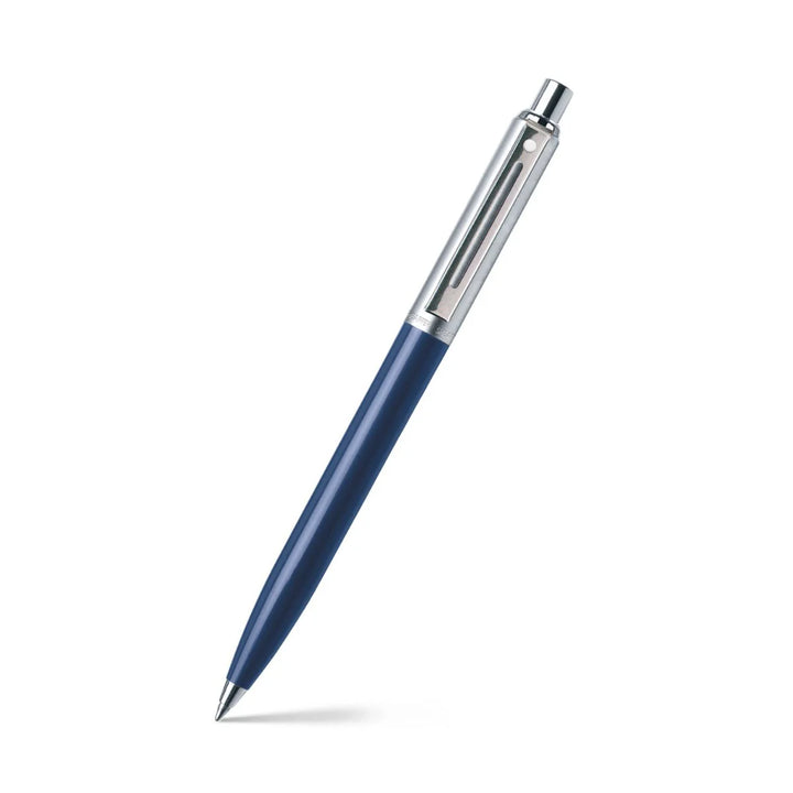 Sheaffer - Sentinel Ballpoint Pen - Blue/Brushed Chrome