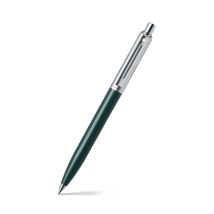 Sheaffer - Sentinel Ballpoint Pen - Dark Green/Brushed Chrome