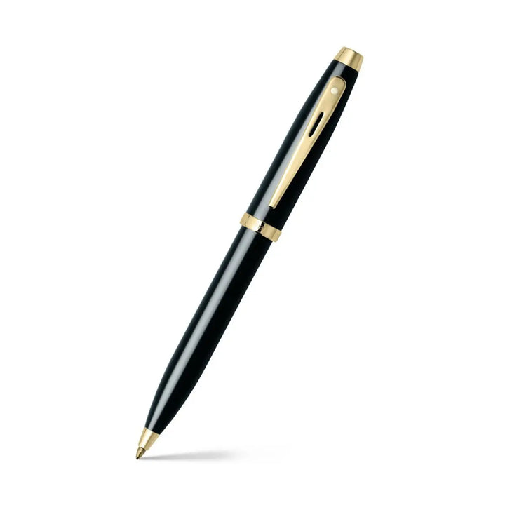 Sheaffer - 100 Ballpoint Pen - Gloss Black with Gold Tone Trim
