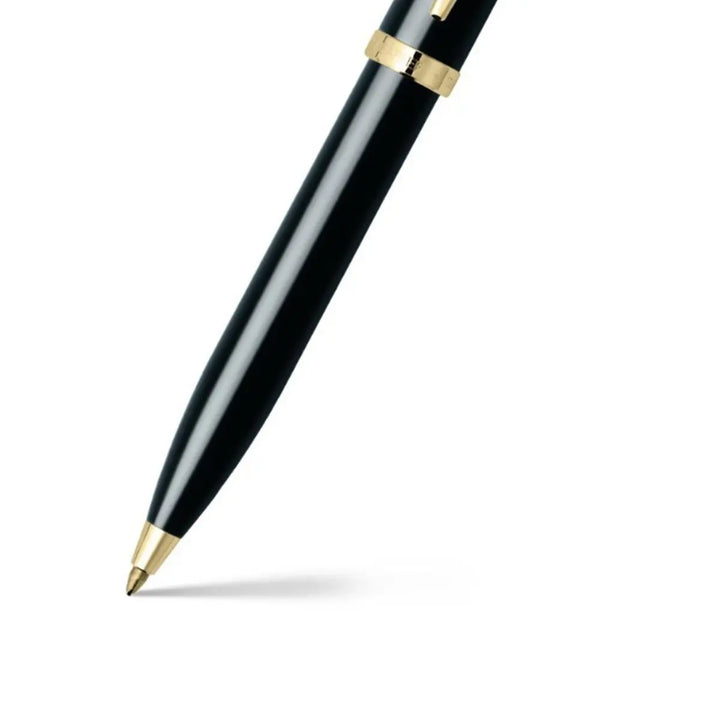 Sheaffer - 100 Ballpoint Pen - Gloss Black with Gold Tone Trim