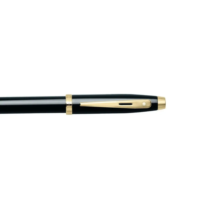 Sheaffer - 100 Ballpoint Pen - Gloss Black with Gold Tone Trim