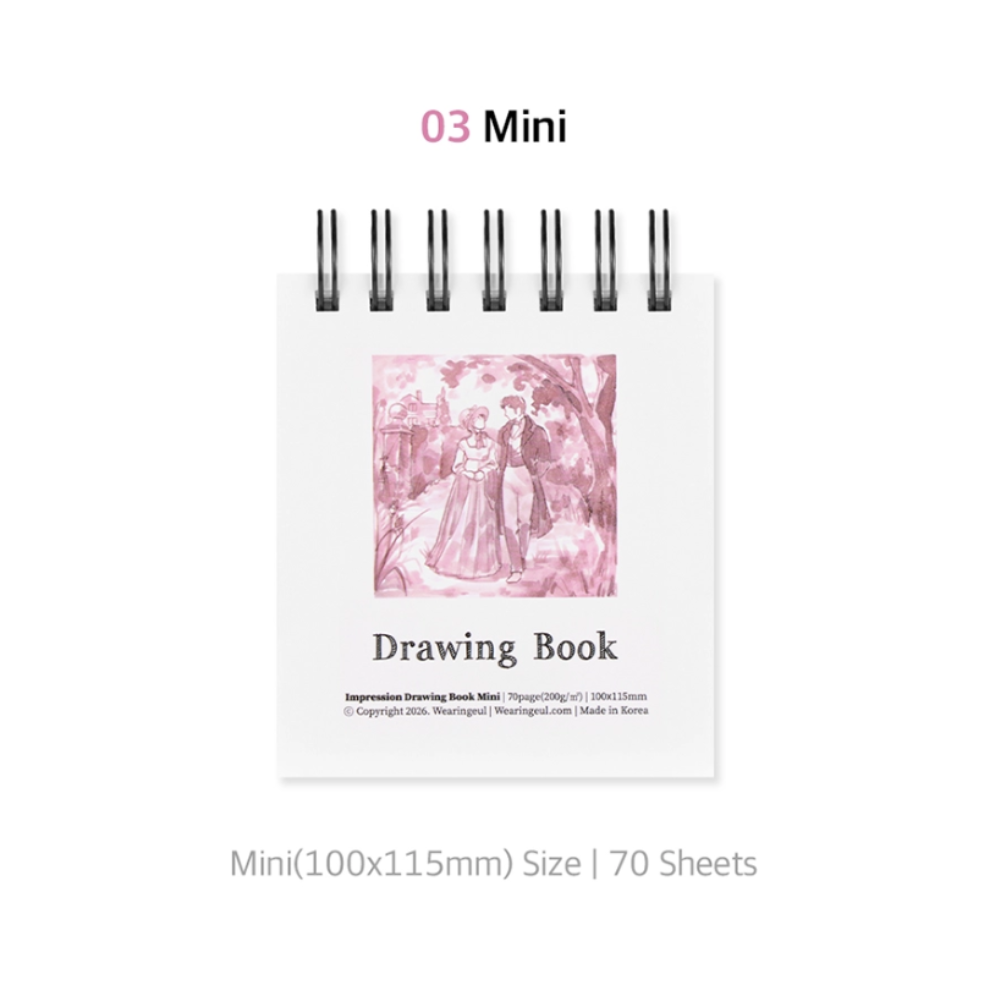 Wearingeul - Impression Drawing Book