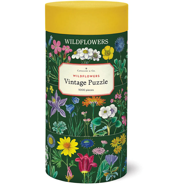 Cavallini & Co - Vintage Puzzle 1000 Pieces - Wildflowers 2