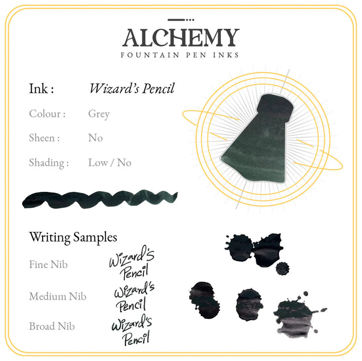 Endless - Alchemy Fountain Pen Ink - Wizard's Pencil 45ml