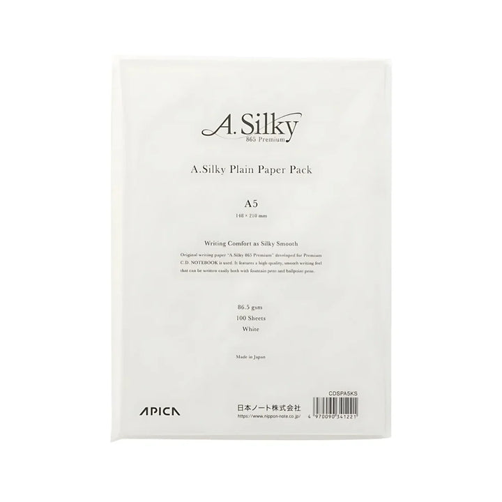 APICA - A. Silky 865 Premium - A5 Paper Pack - Plain