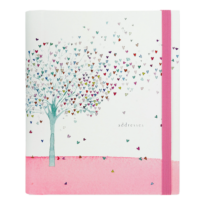 Peter Pauper Press - Large Address Book - Tree of Hearts