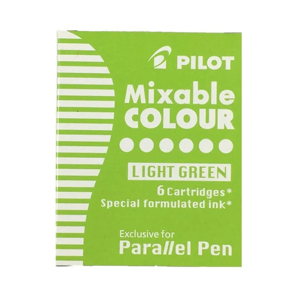 Pilot - Parallel Pen Ink Cartridge - Mixable Colour - Light Green