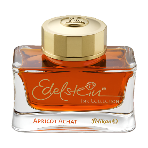 Pelikan - Ink of the Year 2025 -Edelstein Fountain Pen Ink - Apricot Achat