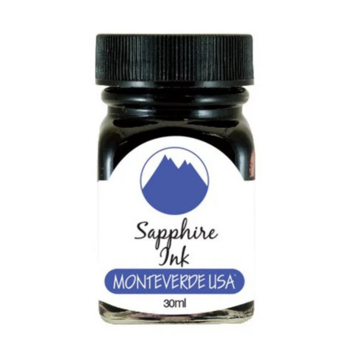 Monteverde USA - Sapphire Ink - Gemstone Ink Collection - 30ml