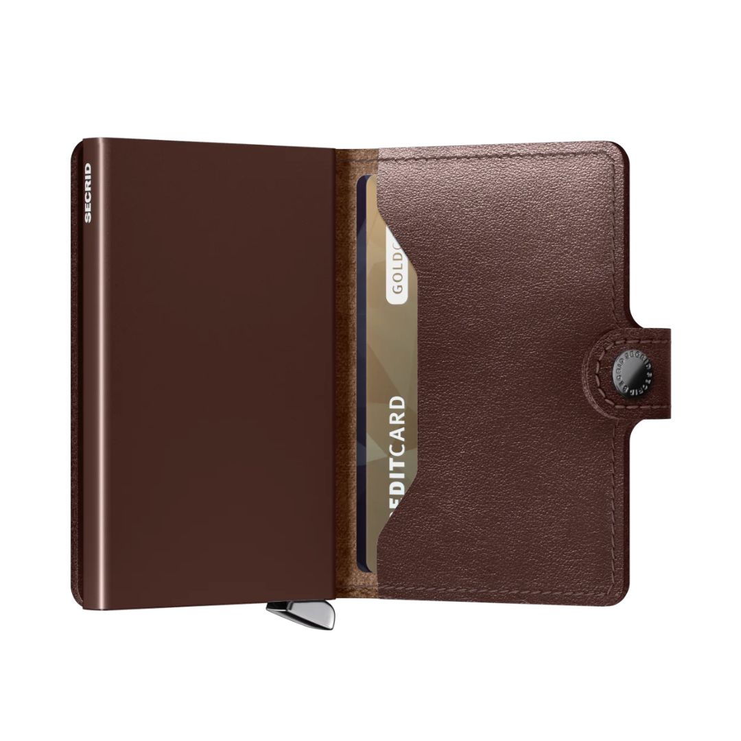 SECRID - Premium Miniwallet - Dusk Dark Brown
