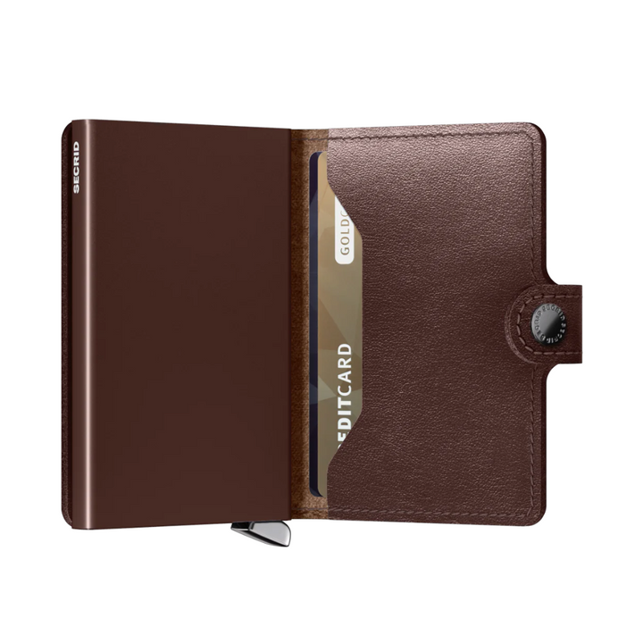 SECRID - Premium Miniwallet - Dusk Dark Brown