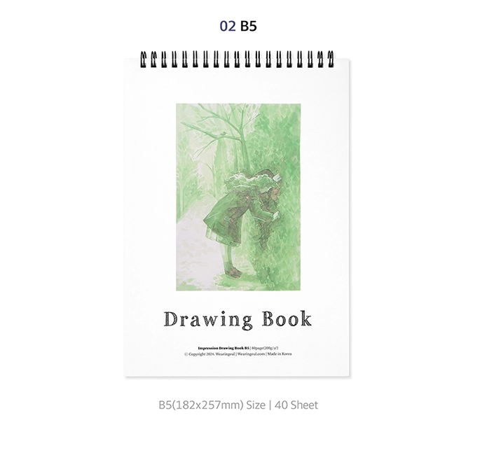 Wearingeul - Impression Drawing Book