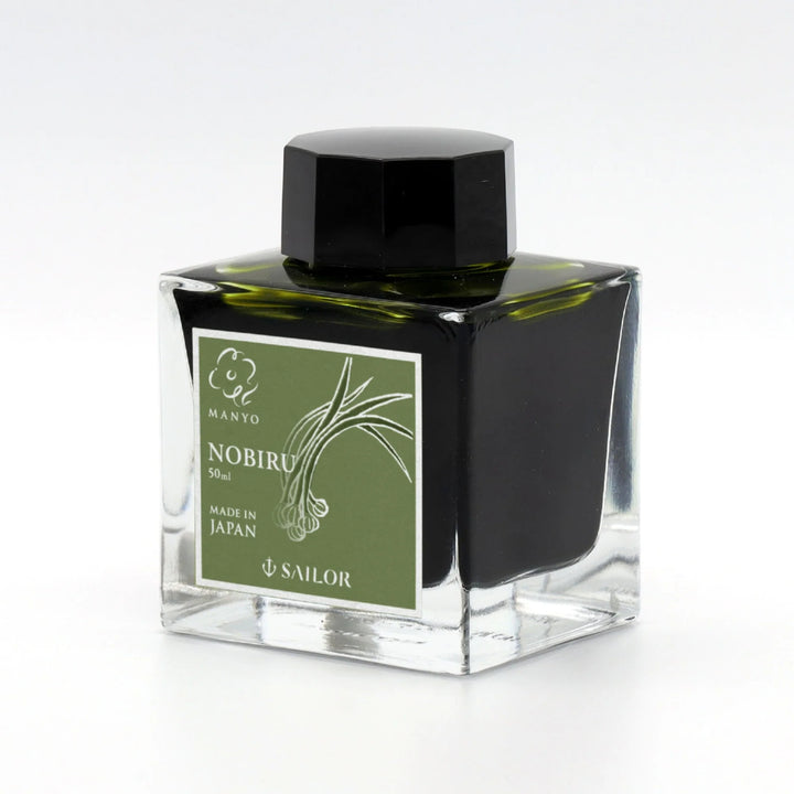 SAILOR PEN - Manyo Ink -  Bottled Fountain Pen Ink (50ml) - Nobiru