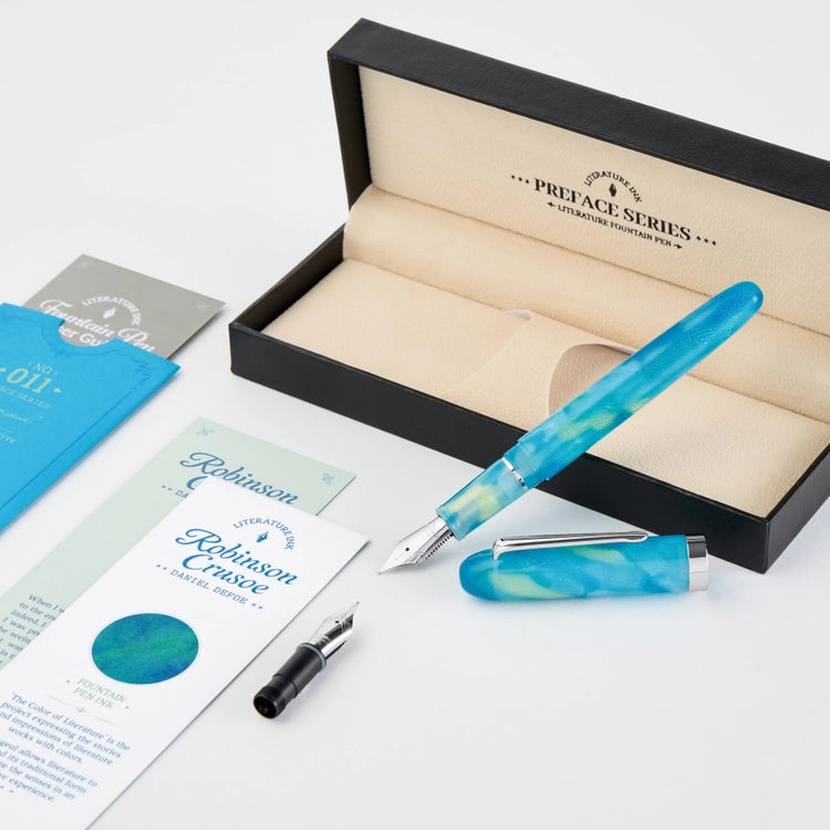 Wearingeul - Preface Fountain Pen - Robinson Crusoe (F & M Nib Included)