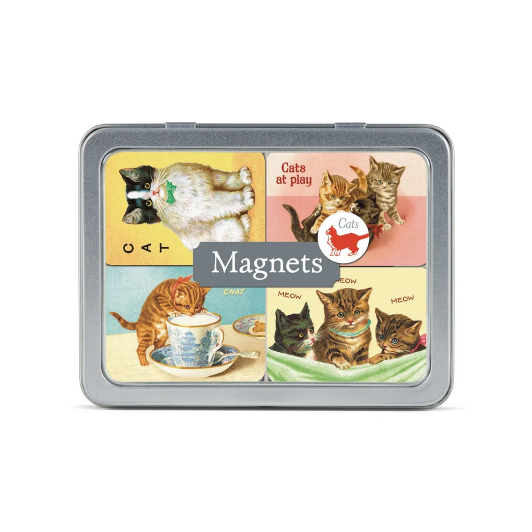 CAVALLINI & CO - Set of 24 Magnets - Cats