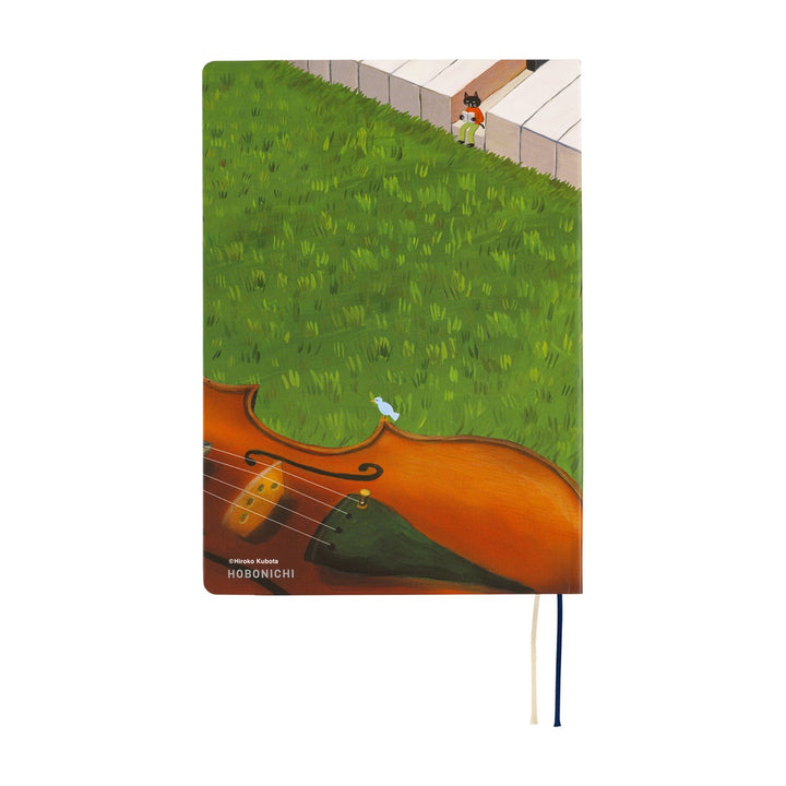 Hobonichi Techo 2026 - Cousin A5 HON Planner Book - Hiroko Kubota: Waiting on the Chord - English/January Start/Monday Start