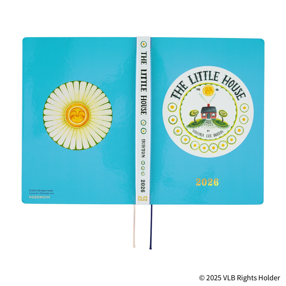 Hobonichi Techo 2026 - Cousin A5 HON Planner Book - Virginia Lee Burton: The Little House - English/January Start/Monday Start