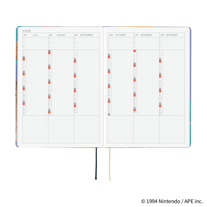 Hobonichi Techo 2026 - Cousin A5 HON Planner Book - Clay Figurines - English/January Start/Monday Start
