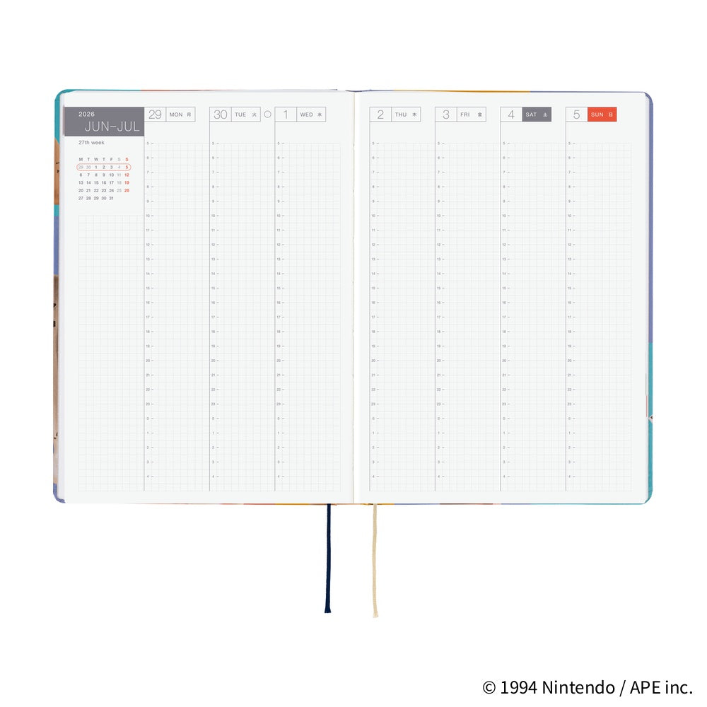 Hobonichi Techo 2026 - Cousin A5 HON Planner Book - Clay Figurines - English/January Start/Monday Start