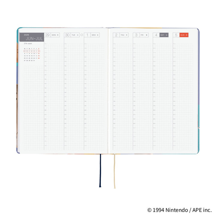 Hobonichi Techo 2026 - Cousin A5 HON Planner Book - Clay Figurines - English/January Start/Monday Start