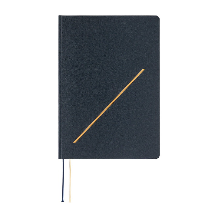 Hobonichi Techo 2027 - A5 HON Planner Book - Slash (Navy) - English/Jan Start/Mon Start