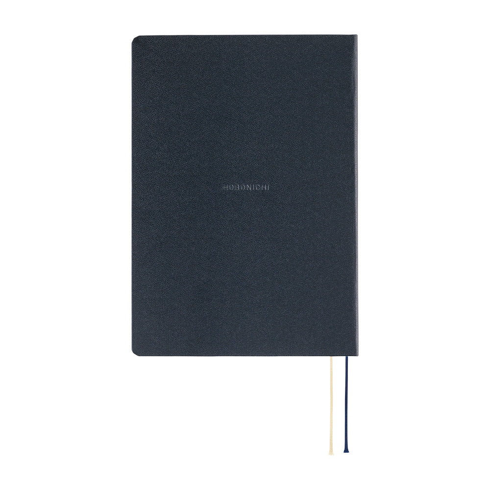 Hobonichi Techo 2027 - A5 HON Planner Book - Slash (Navy) - English/Jan Start/Mon Start
