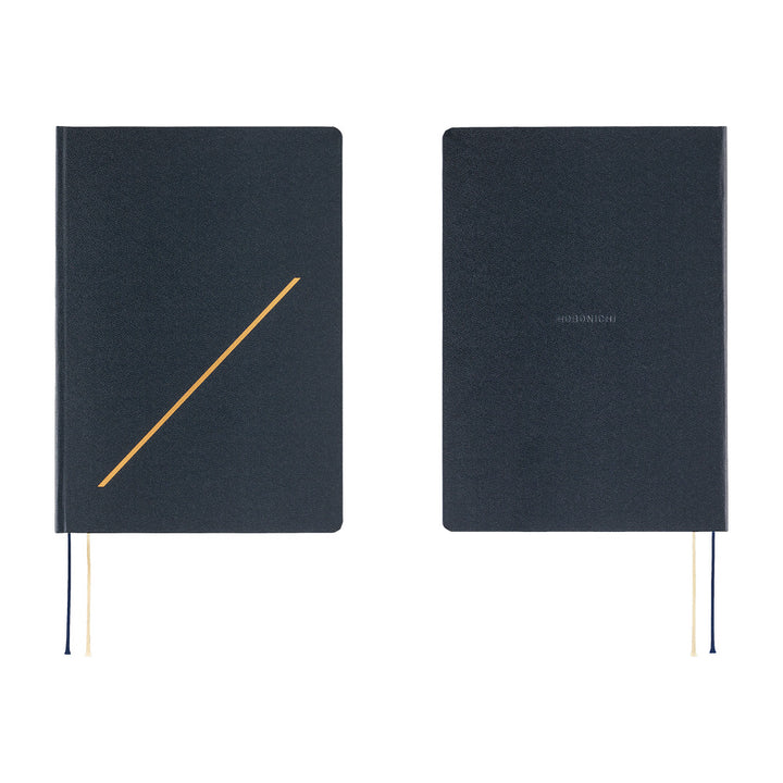 Hobonichi Techo 2027 - A5 HON Planner Book - Slash (Navy) - English/Jan Start/Mon Start