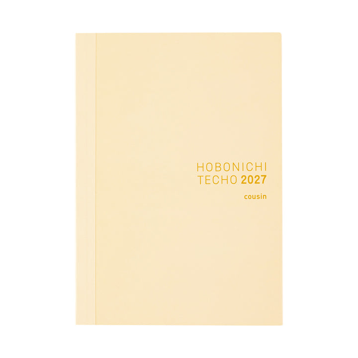 Hobonichi Techo 2027 - A5 Cousin Book - English/Jan Start/Mon Start