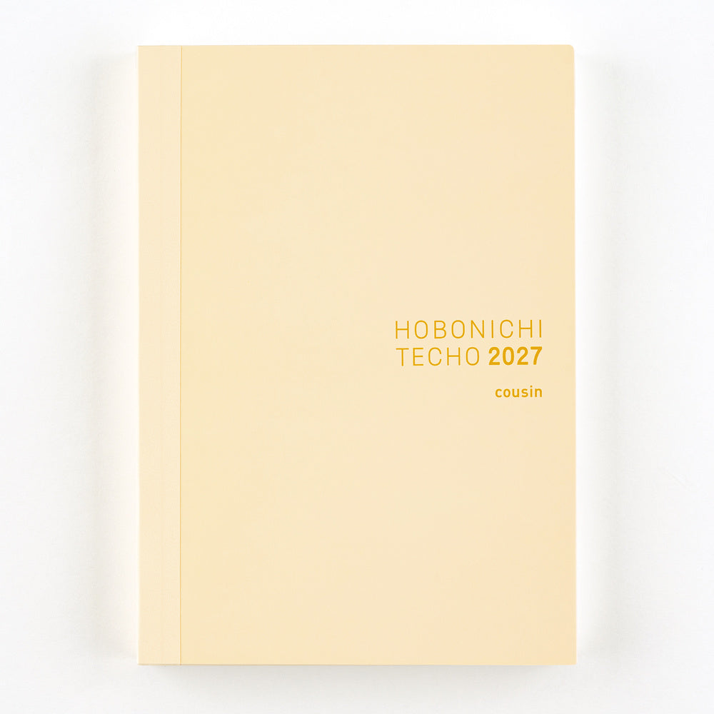 Hobonichi Techo 2027 - A5 Cousin Book - English/Jan Start/Mon Start