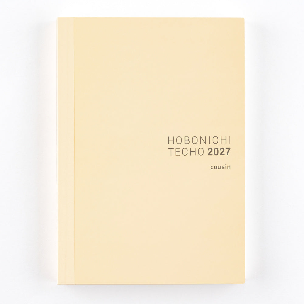 Hobonichi Techo 2027 - A5 Cousin Book - Japanese/Jan Start/Mon Start