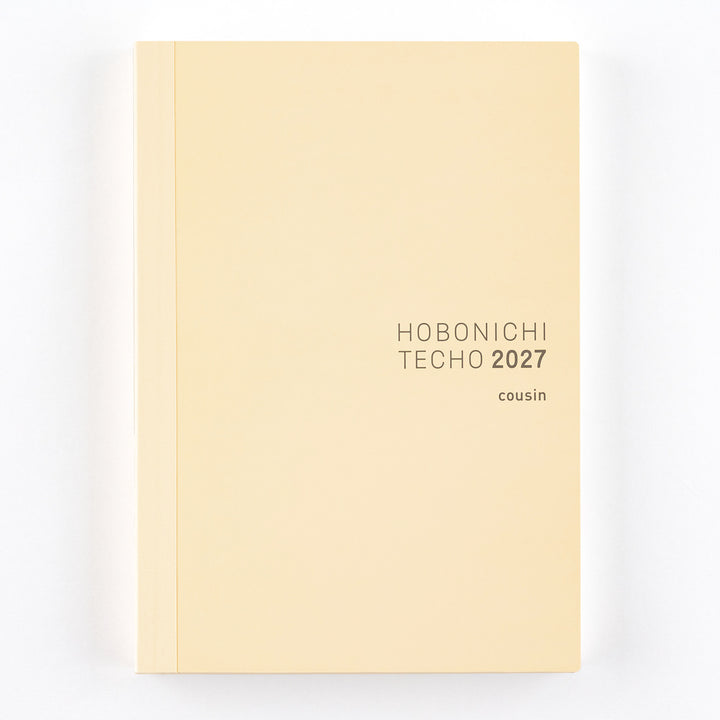 Hobonichi Techo 2027 - A5 Cousin Book - Japanese/Jan Start/Mon Start