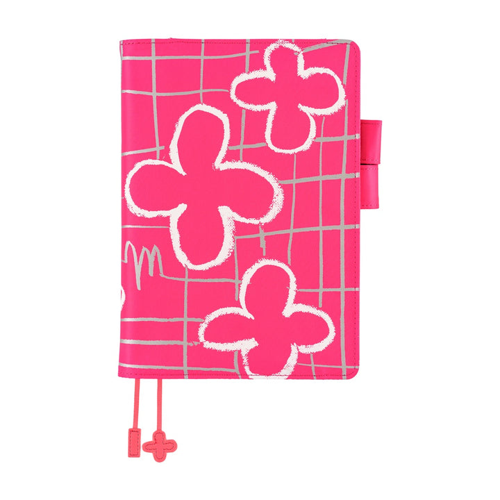 Hobonichi Techo 2026 - A5 Cover Only - Makoto Matsubayashi: Pink Flowers