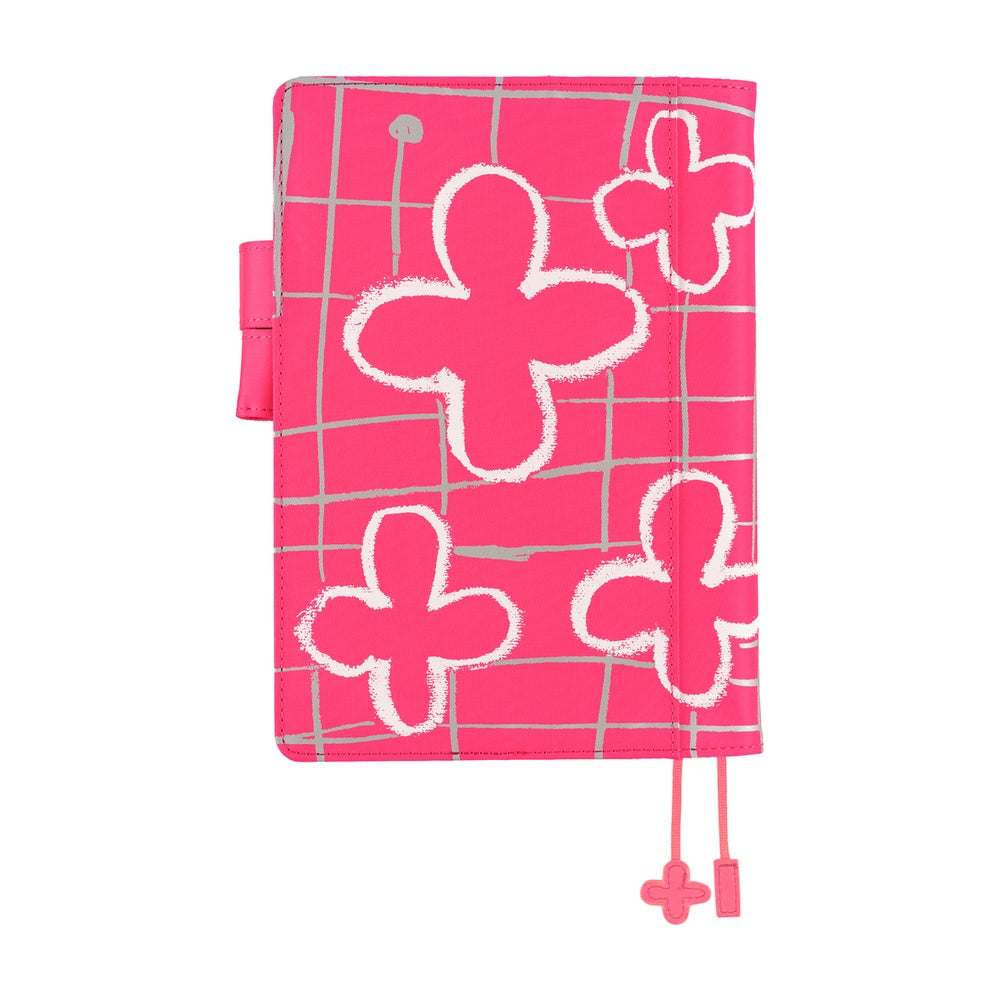 Hobonichi Techo 2026 - A5 Cover Only - Makoto Matsubayashi: Pink Flowers