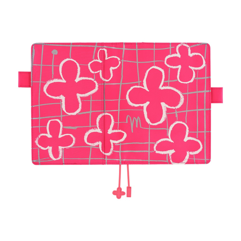 Hobonichi Techo 2026 - A5 Cover Only - Makoto Matsubayashi: Pink Flowers
