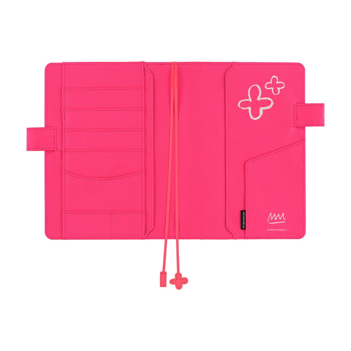 Hobonichi Techo 2026 - A5 Cover Only - Makoto Matsubayashi: Pink Flowers