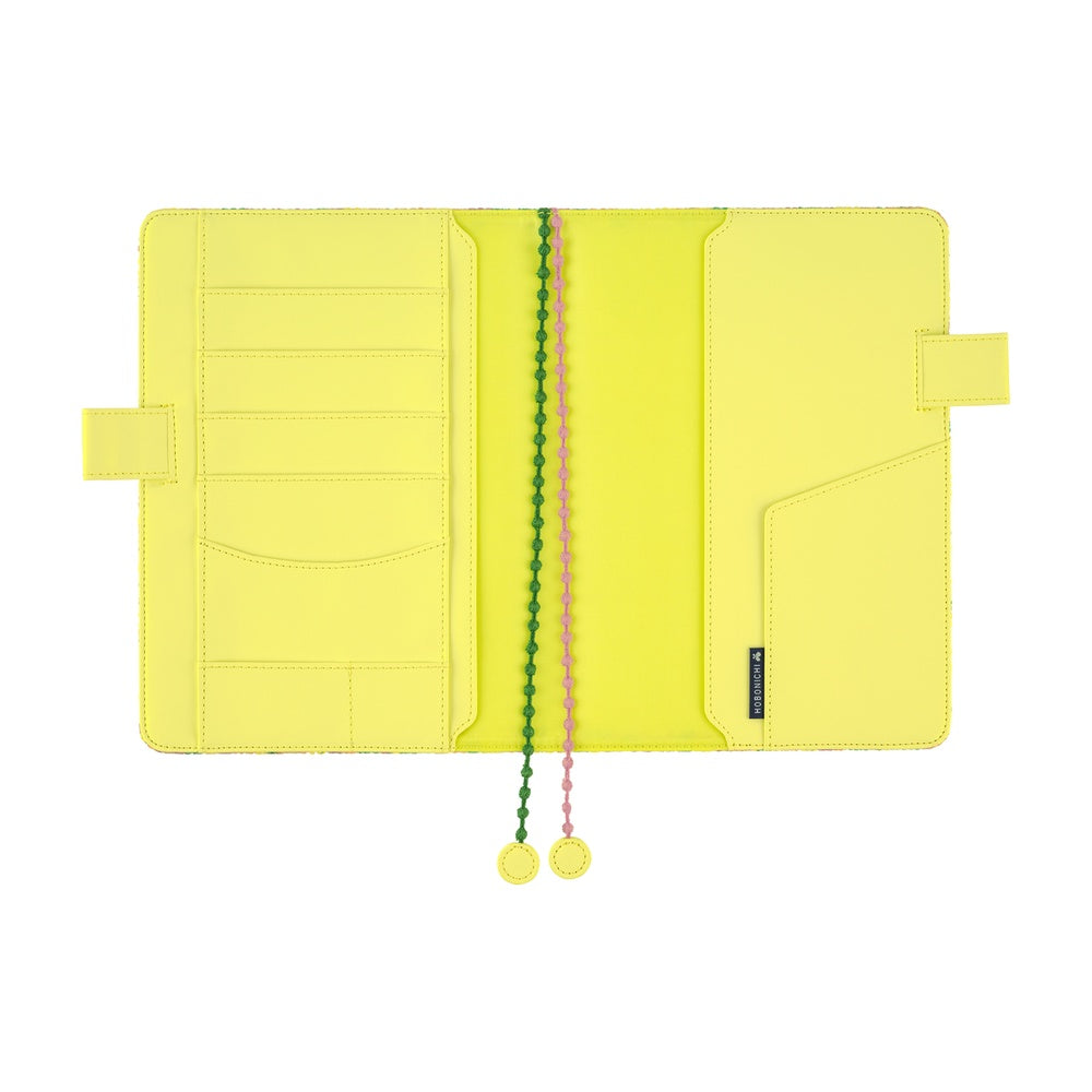 Hobonichi Techo 2026 - A5 Cover Only - mina perhonen: skyful (Yellow)