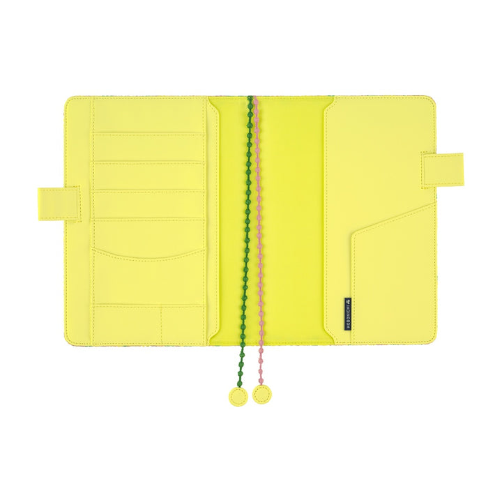 Hobonichi Techo 2026 - A5 Cover Only - mina perhonen: skyful (Yellow)